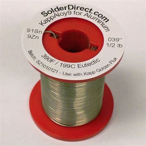 zinc aluminum solder